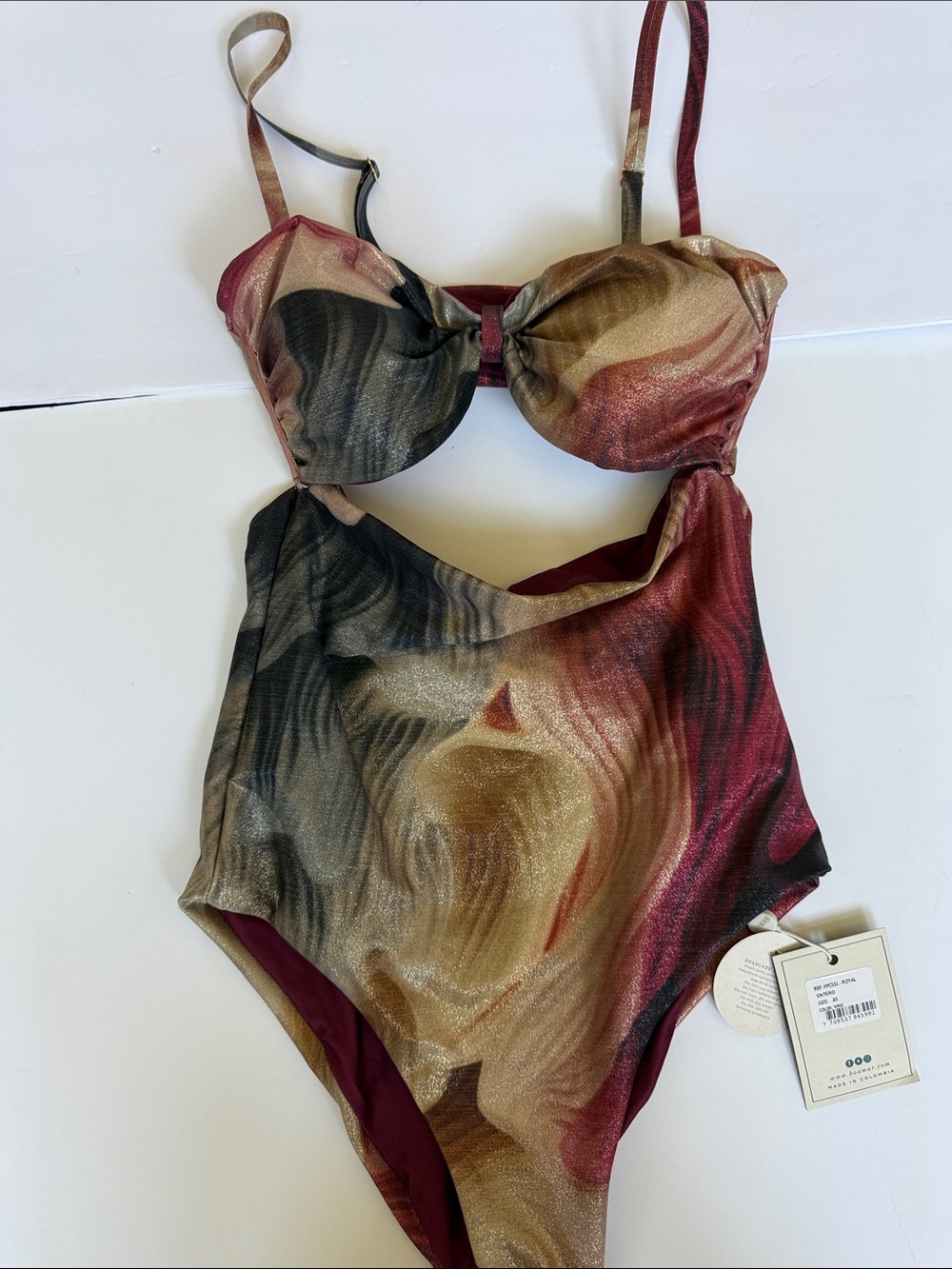 NEW Designer Boamar One-Piece Swimsuit Size XS